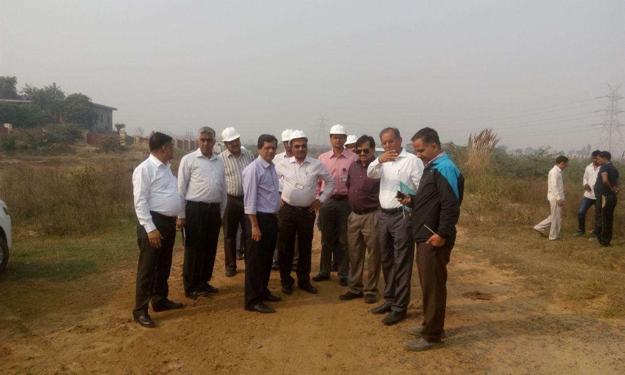 PIG-GCNEP team inspecting Campus Site, 16/11/2015