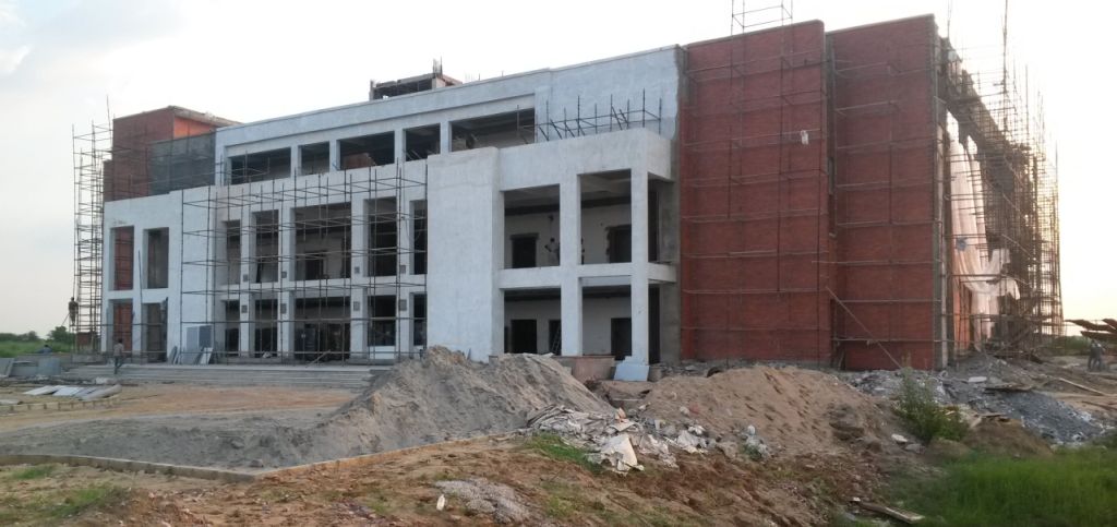 A view of the under construction SNSS Building, 03/08/2016